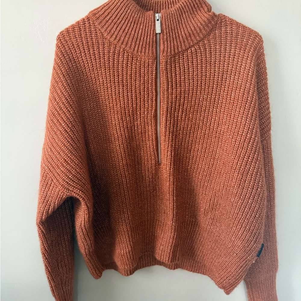 Calvin Klein Jeans Women's Copper Turtleneck Sweater
